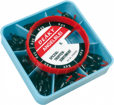 'Deáky' cseppólom készlet II. (fekete)